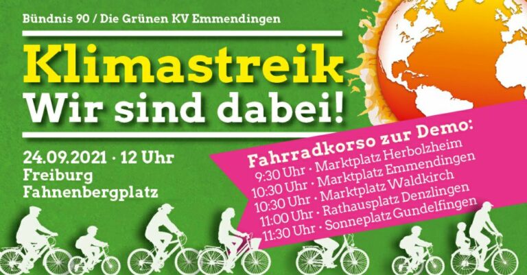 Weltweiter Klimastreik-Tag: Wir sind dabei!