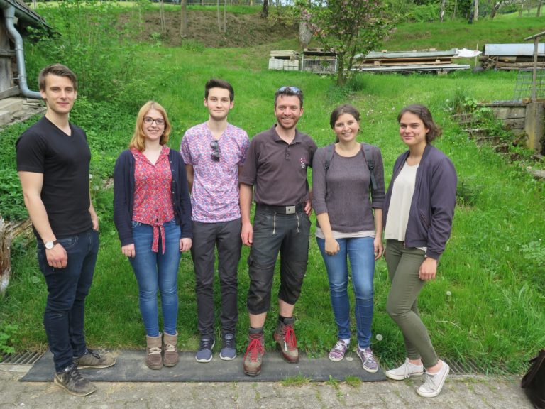 Grüne Jugend besucht den Hanisenhof in Oberried