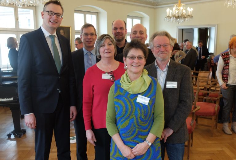 Fraktionsvorsitzender Andreas Schwarz beim Neujahrsempfang – Grüne stehen für starke Kommunen