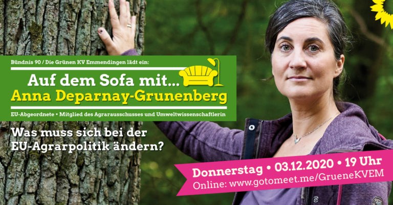 Auf dem Sofa mit…: Anna Deparnay-Grunenberg  …Termin verschoben!