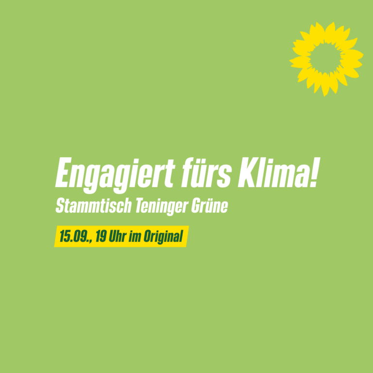 15.09.2023: Grüner Stammtisch in Teningen