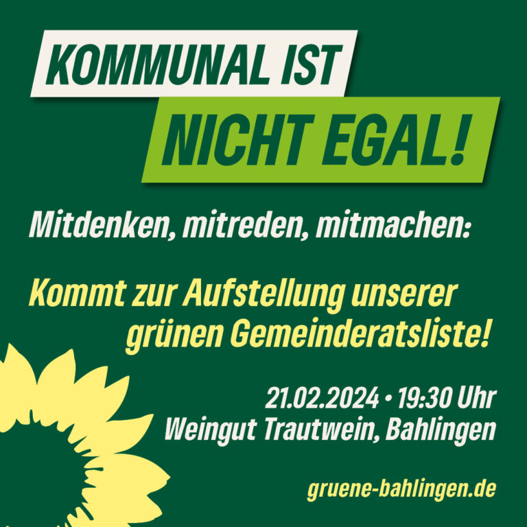 21.02.2024: Aufstellung der Liste zur Gemeinderatswahl in Bahlingen