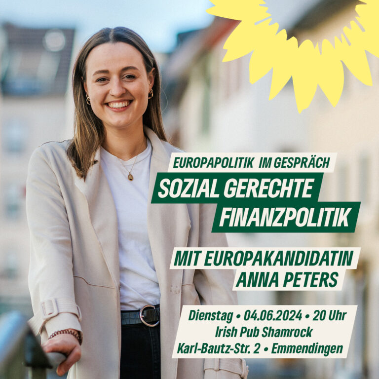 04.06.2024: Europakandidatin Anna Peters in Emmendingen